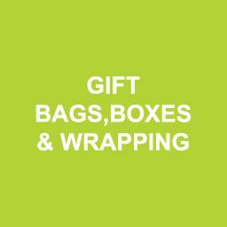 Gift Bags, Boxes & Wrapping