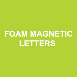 Foam Magnetic Letters