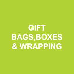 Gift Bags, Boxes & Wrapping