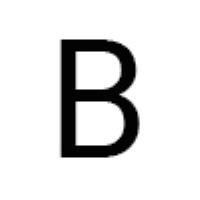 B