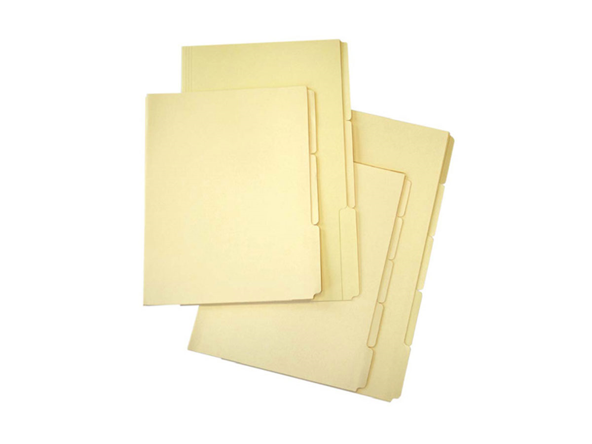Fairco FLF0163 Carton File 5 cuts F/C 100/box