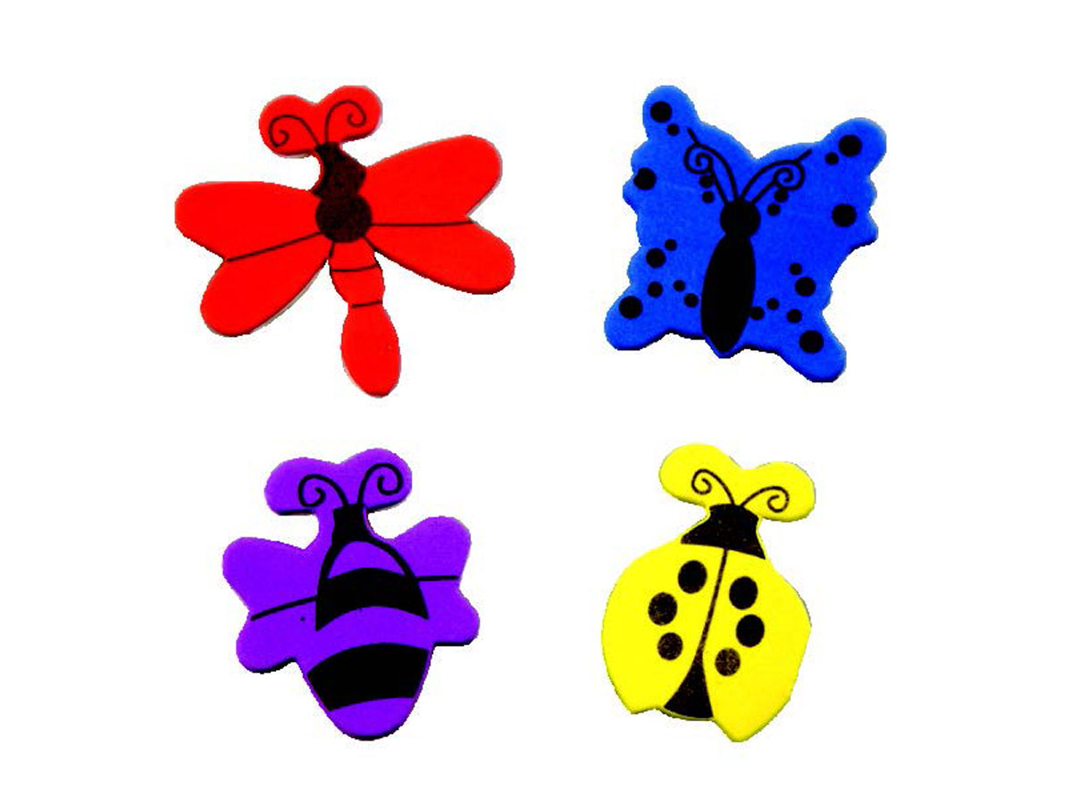 500 Realistic Butterfly Foam Shapes | Self-Adhesive Craft Supplies | 3/4" To 1 1/2" Sizes - View #8