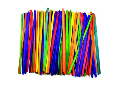 Menkey Chenille Stem Pipe Cleaners for Arts and Crafts (100pcs, Green)