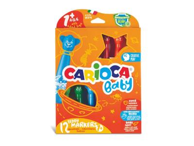 Felt-tip pens CARIOCA Baby Jumbo 6 colors